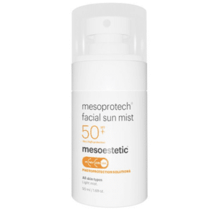 Mesoprotech Antiaging Facial Sun Mist SPF 50+ – Sehr hoher Sonnenschutz für das Gesicht